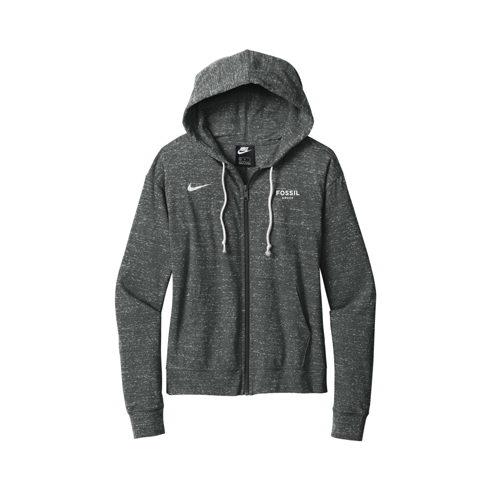 nike just do it zip up hoodie